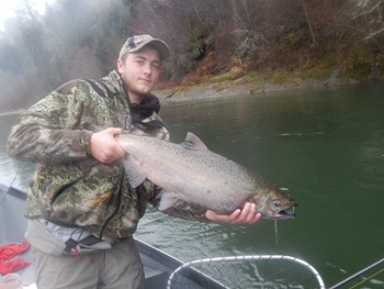 Humptulips fall Chinook salmon