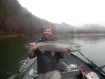 Humptulips fall Chinook salmon